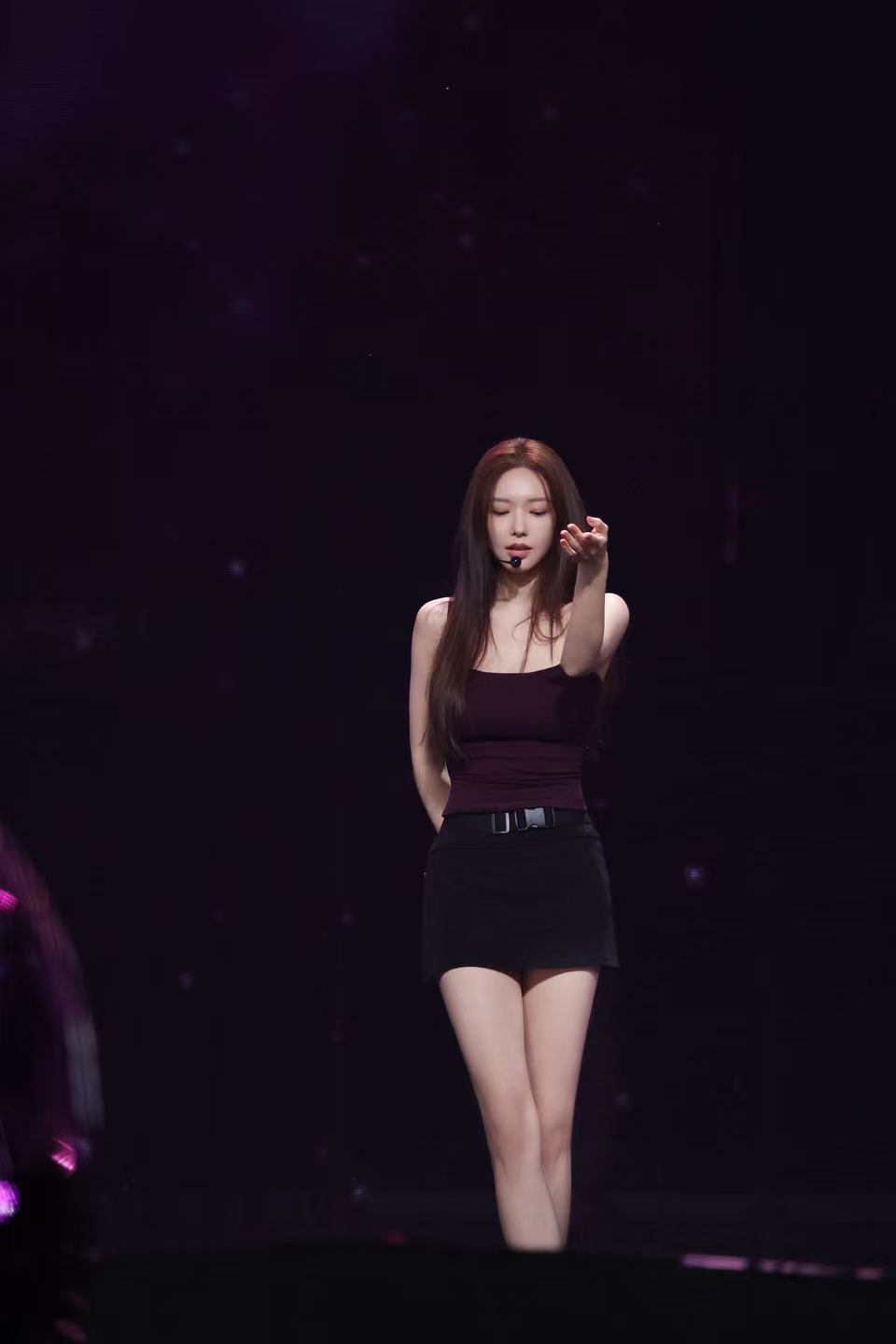 程潇夏晚彩排照程潇超级夏晚彩排照彩排照氛围感直接拉满🦢程潇芭蕾姿态优雅大方，体