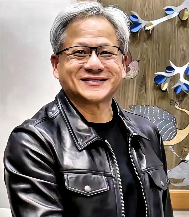黄仁勋7000亿身家，却被妻子一支几块钱的润唇膏打脸台北活动现场这一幕，看哭