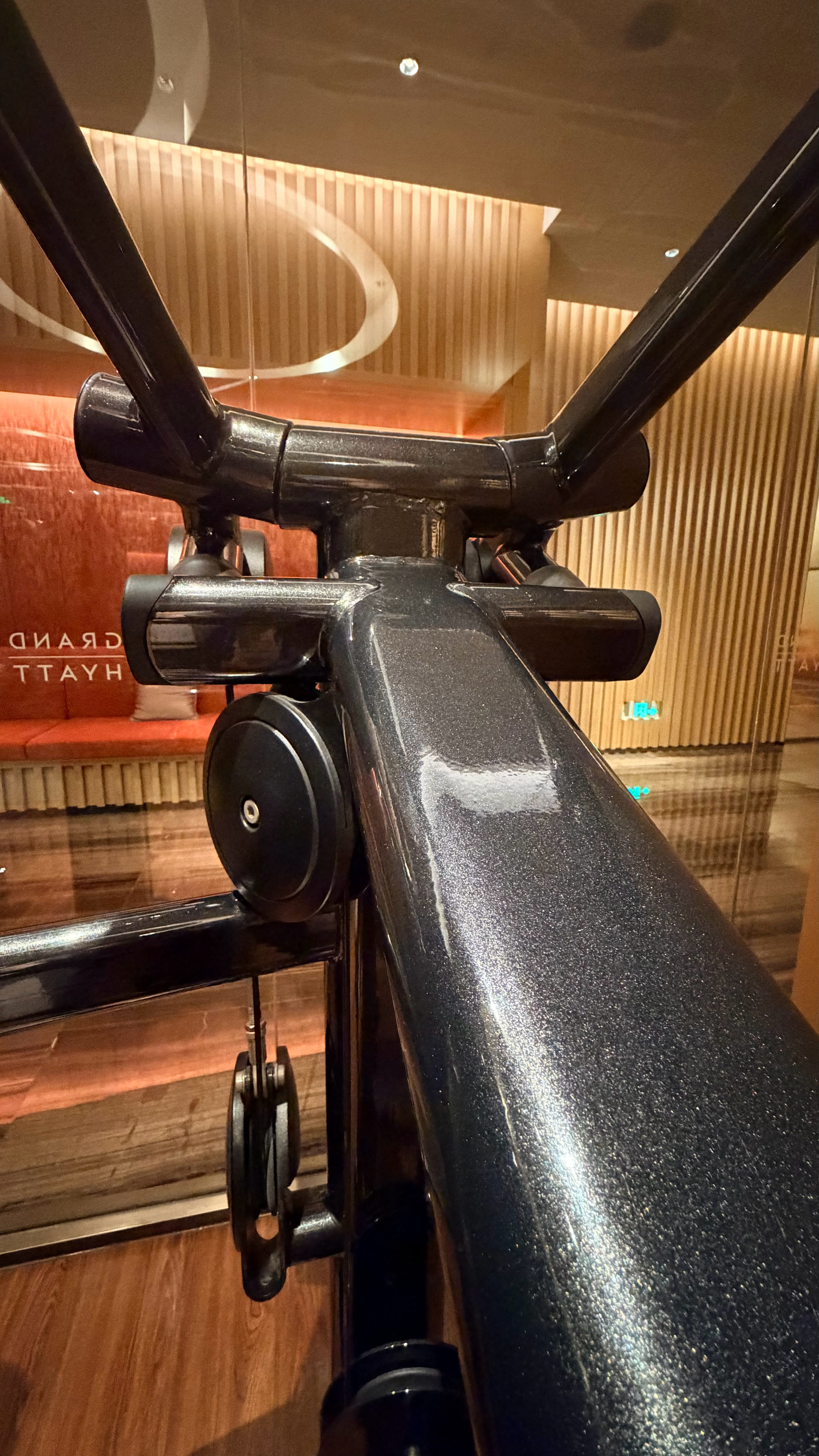 长沙君悦酒店确实很不错，连健身房的器械都是珠光漆面，高级长沙·长沙君悦酒店