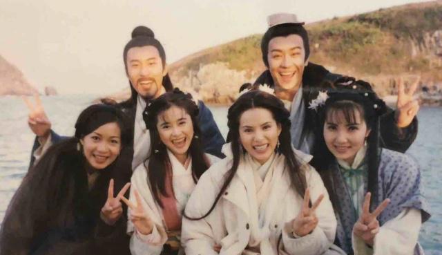 97版《天龙八部》幕后照片告诉你,经典不是那么容易造就的