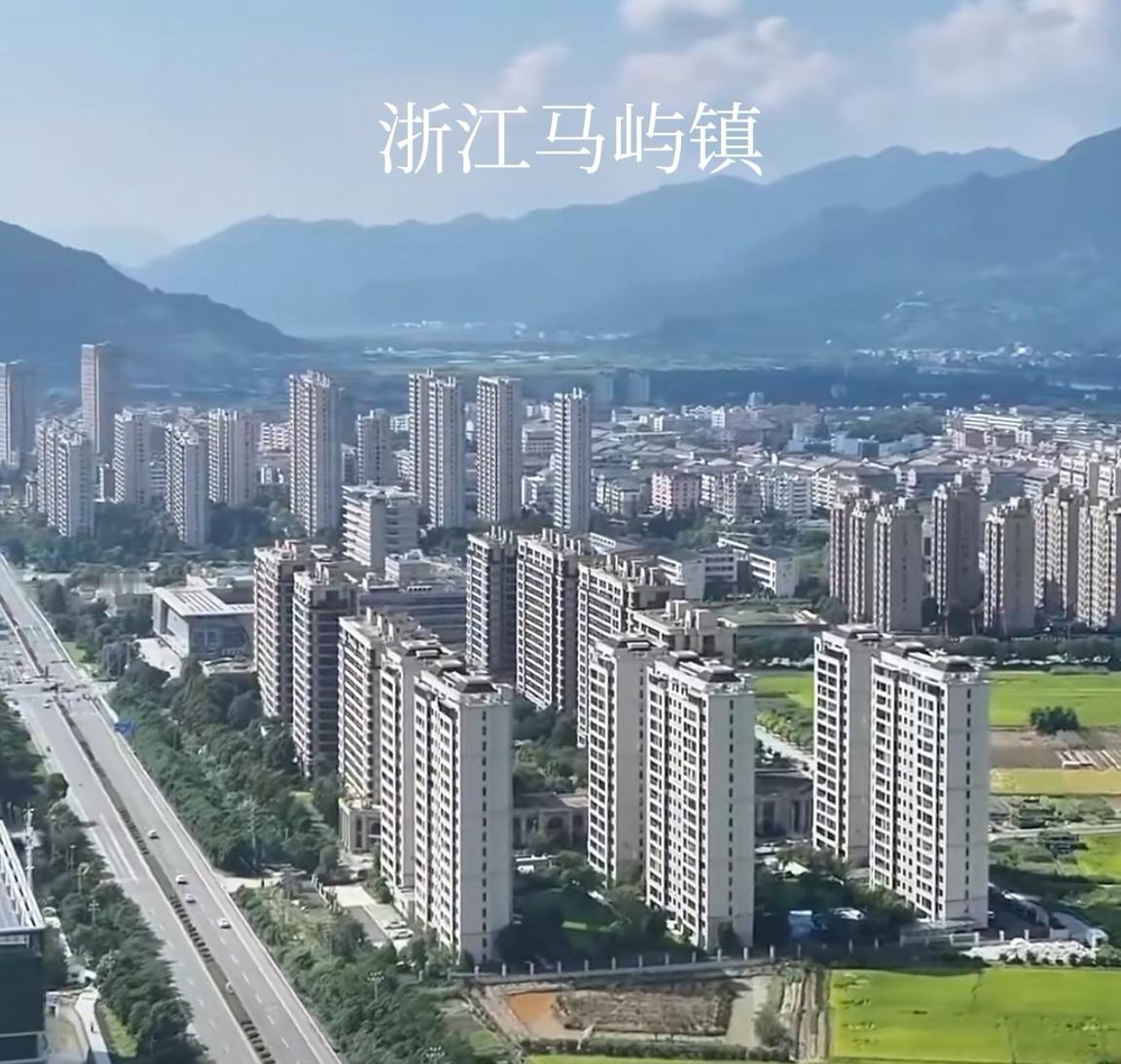 你相信这是一个农村的乡镇吗？信不信由你，反正，我是信了，这是浙江瑞安县(市)下面
