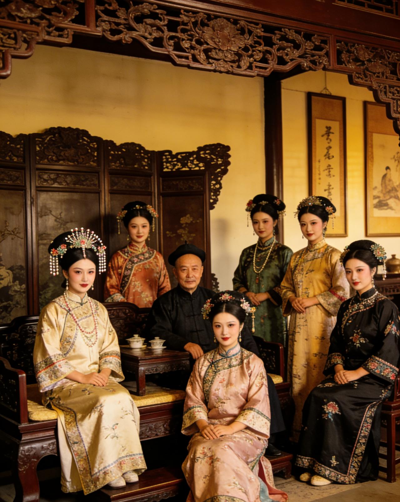 我的好友继之道：“还有一个情愿拿命妇去做妓的，岂不更是好笑么？”我听了，更觉