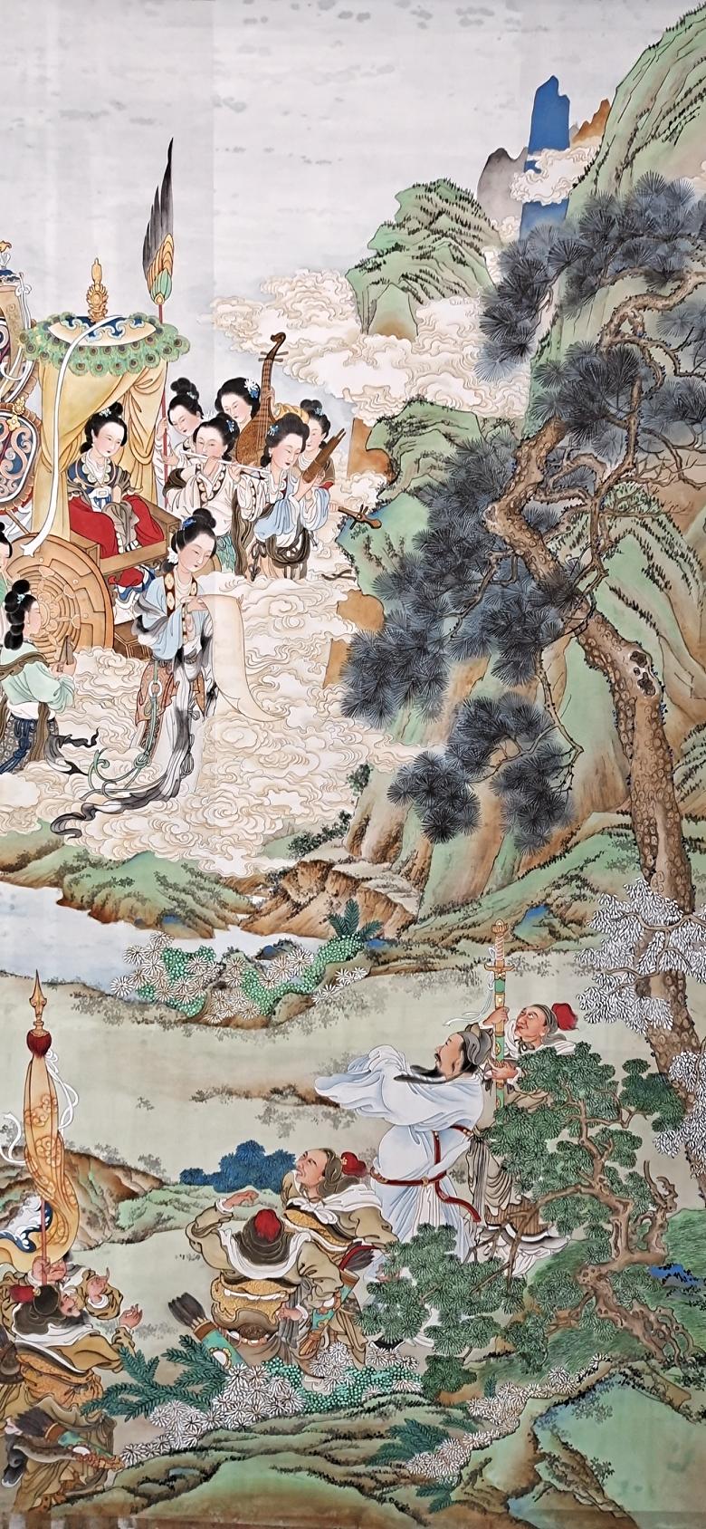工笔仕女人物画欣赏