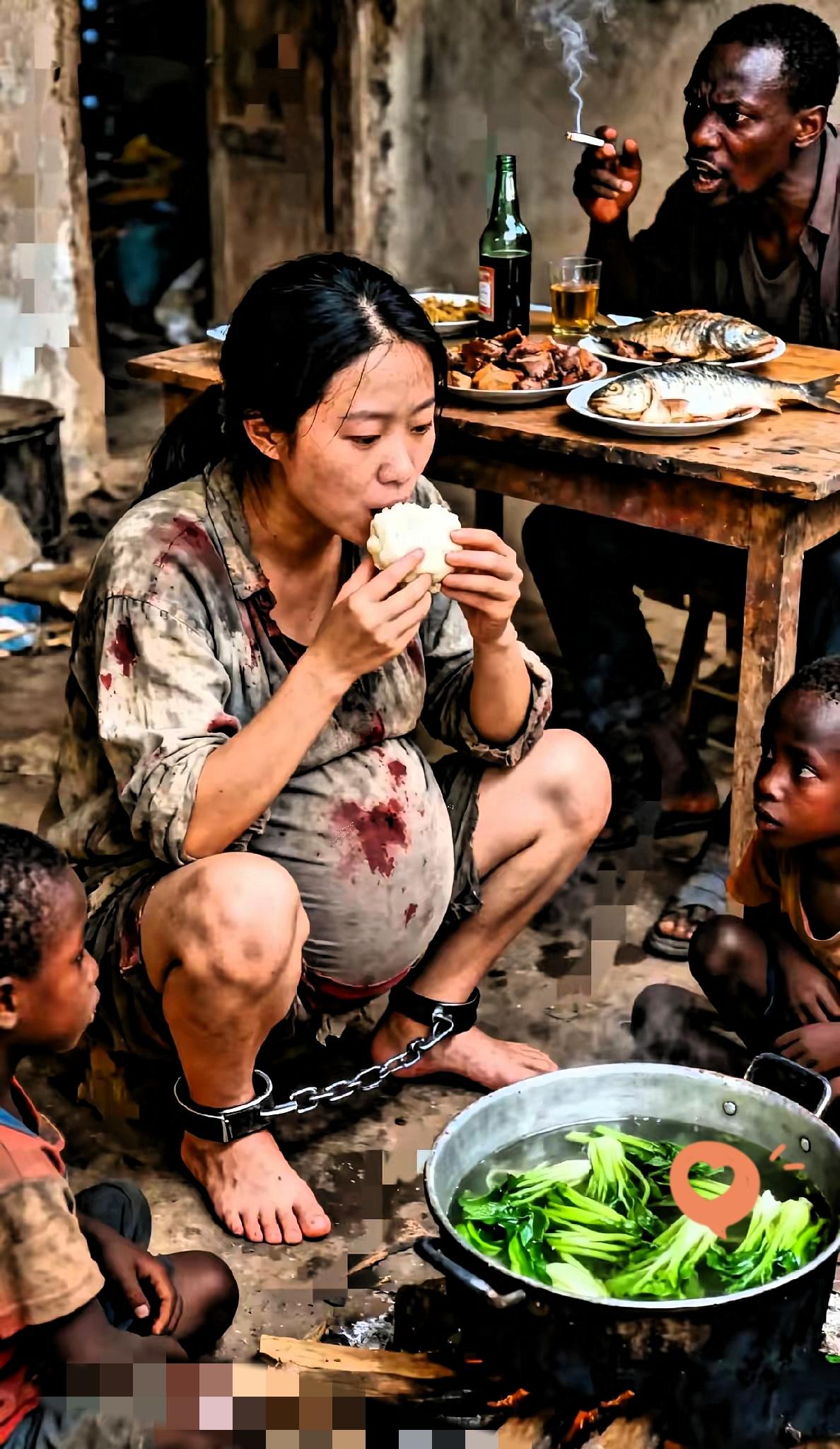 中国孕妈在非洲蹲泥地啃干馒头！远嫁的痛，从来不是“为爱冲锋”是盲目凌晨刷到