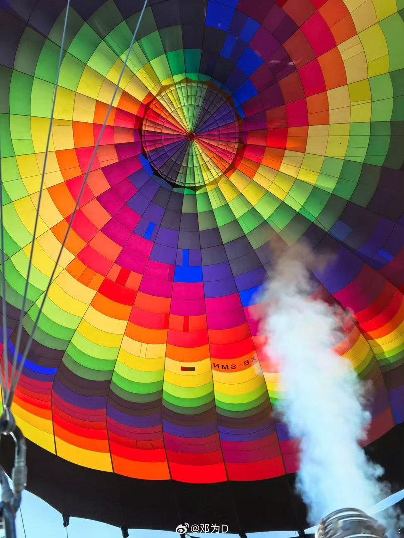 邓为拍的热气球邓为摄影水平所有人感受邓为这个摄影水平好吗！太会拍了吧[彩虹屁