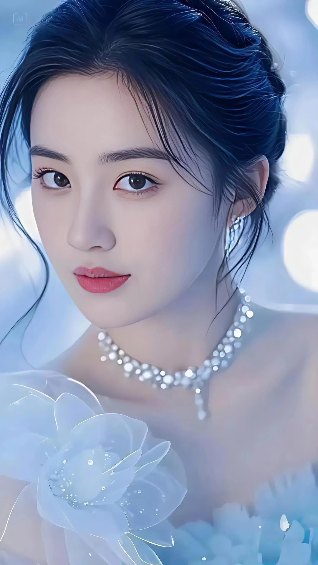 梦幻蓝调，优雅珠宝，仙气飘飘的少女！