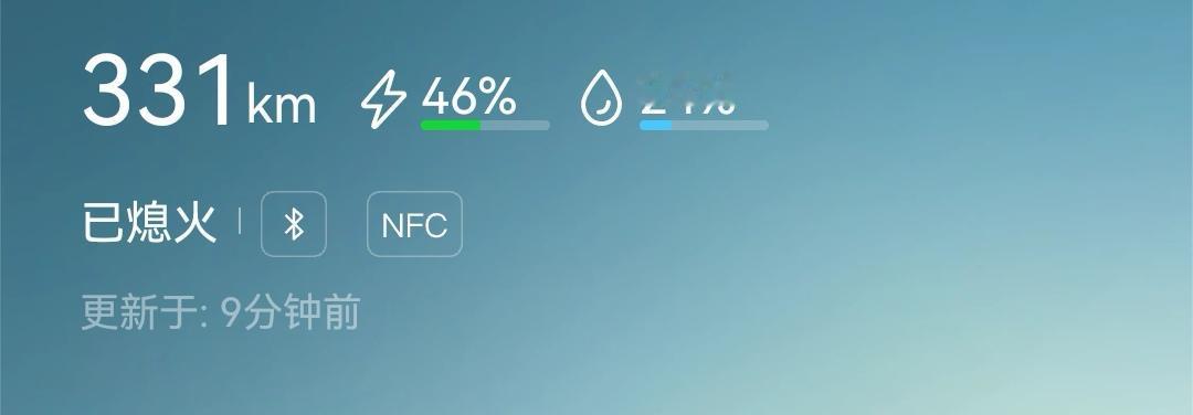 油箱又快见底了，今年的第4箱油，还剩24%，听说最近油价要降，调整日期是10月2