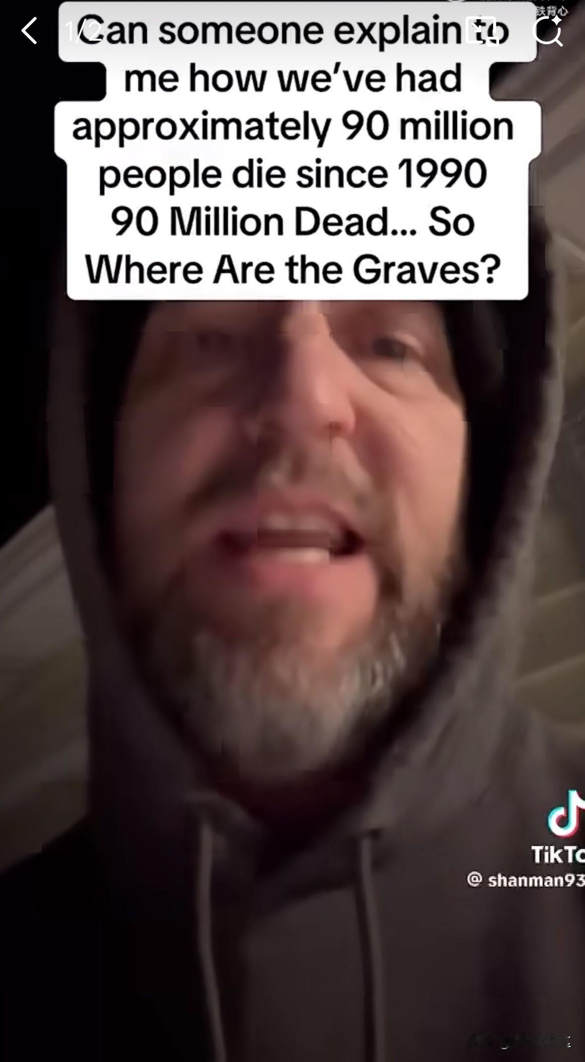 “一个美国人在Ticktock上提出了一个让他困惑很久的问题，他说他做过调研，