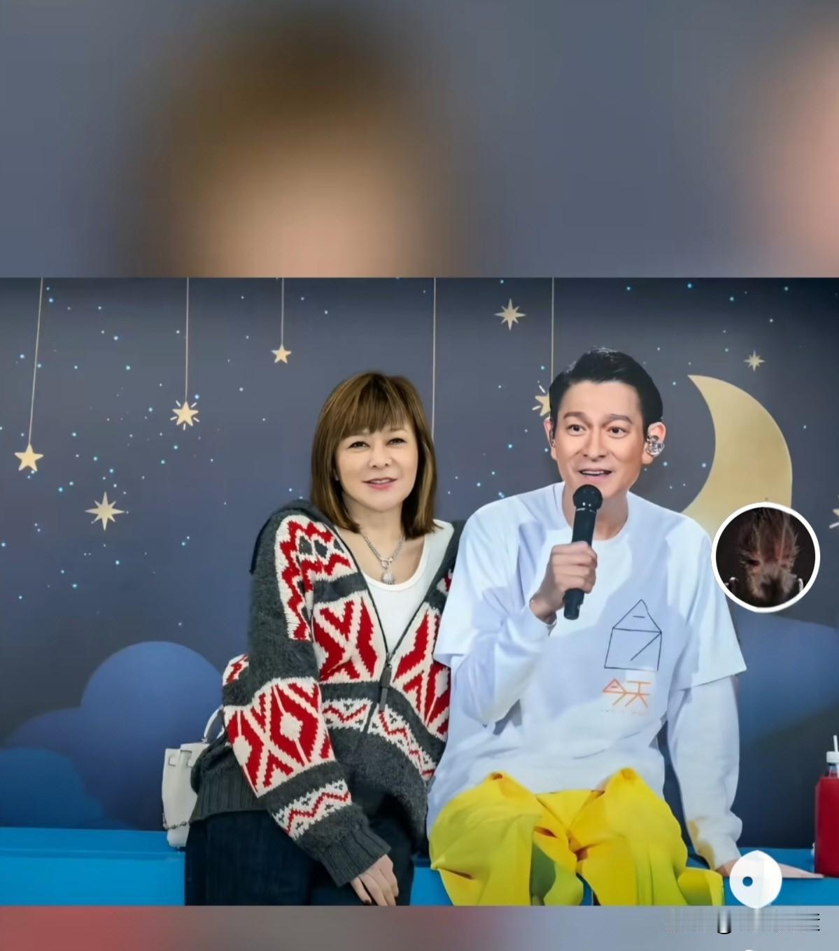 关之琳和华仔真是天生的一对，可惜有缘无份，今生只能做好朋友啦。