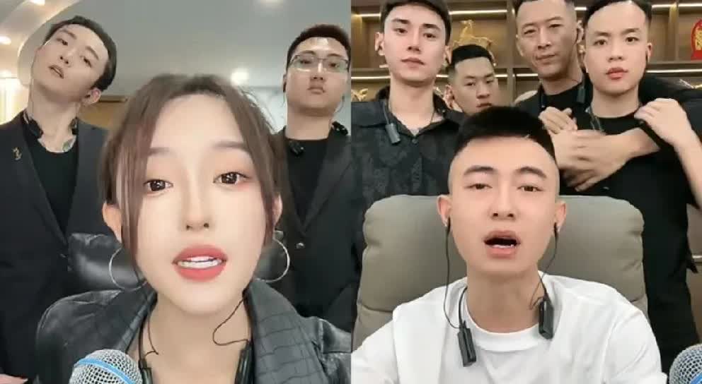 老二和娜美家主播隔空对M！和刘二狗连麦过后，娜美连上了