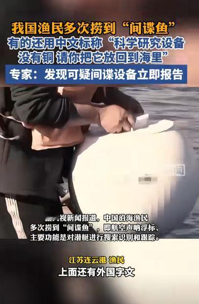 “渔民立大功了！”江苏，张大哥出海打渔时，发现一个球形东西，他起初以为是鱼，结果
