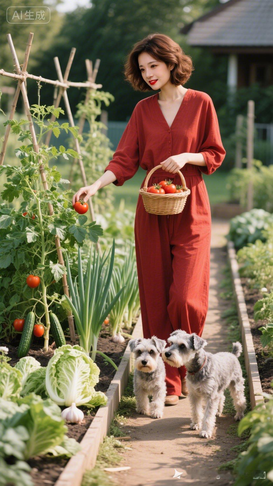 田园生活，与爱犬共享美好时光🌿🐾
