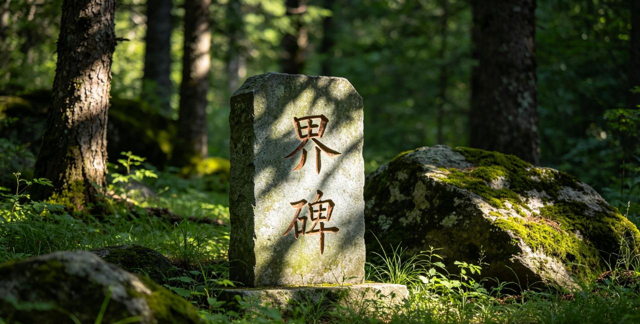 图们深山惊现1800年前界碑近日，在图们江畔的茫茫林海中，一块沉睡了近两千年