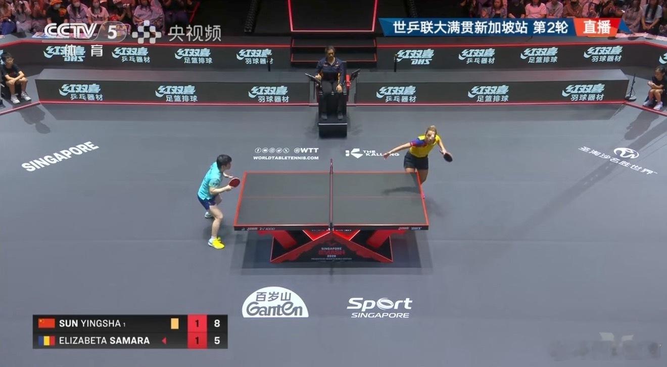 孙颖莎黄牌刚看完这场真的有点意难平。关键分突然吃到黄牌，换谁都会被打乱节奏，莎莎