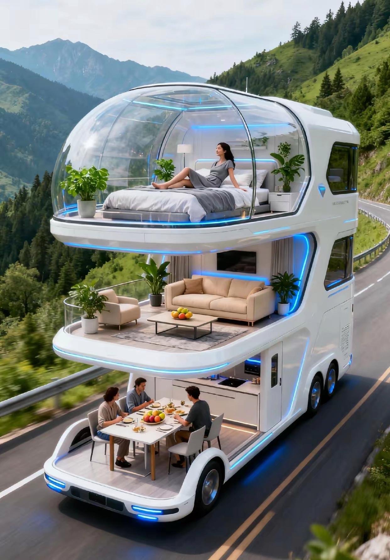 如果这样的房车能便宜点，估计房子没人买了吧[比心]