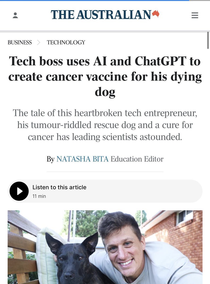 澳洲一个程序员，领养了只癌症晚期的流浪狗Rosie，兽医说活不了几个月这哥们没