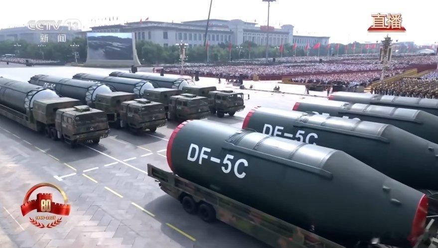 东风5C打击范围覆盖全球东风61太帅了热血沸腾，国之重器，这就是真理！惊雷