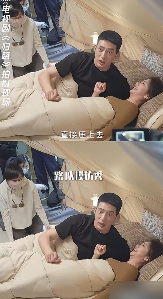 井柏然拍吻戏，拍到一半自己喊停了。不是笑场，是下不去嘴。导演都看入迷了忘了卡，他扭头跟谭松韵说，再拍