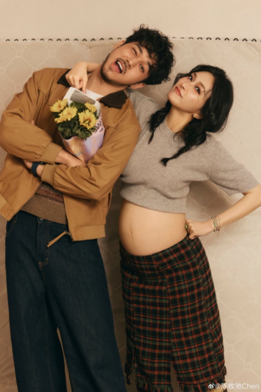 陈牧驰陈冰结婚生子曾陷舆论风暴时她不离不弃，默默陪伴扛过所有非议，如今修成正果三