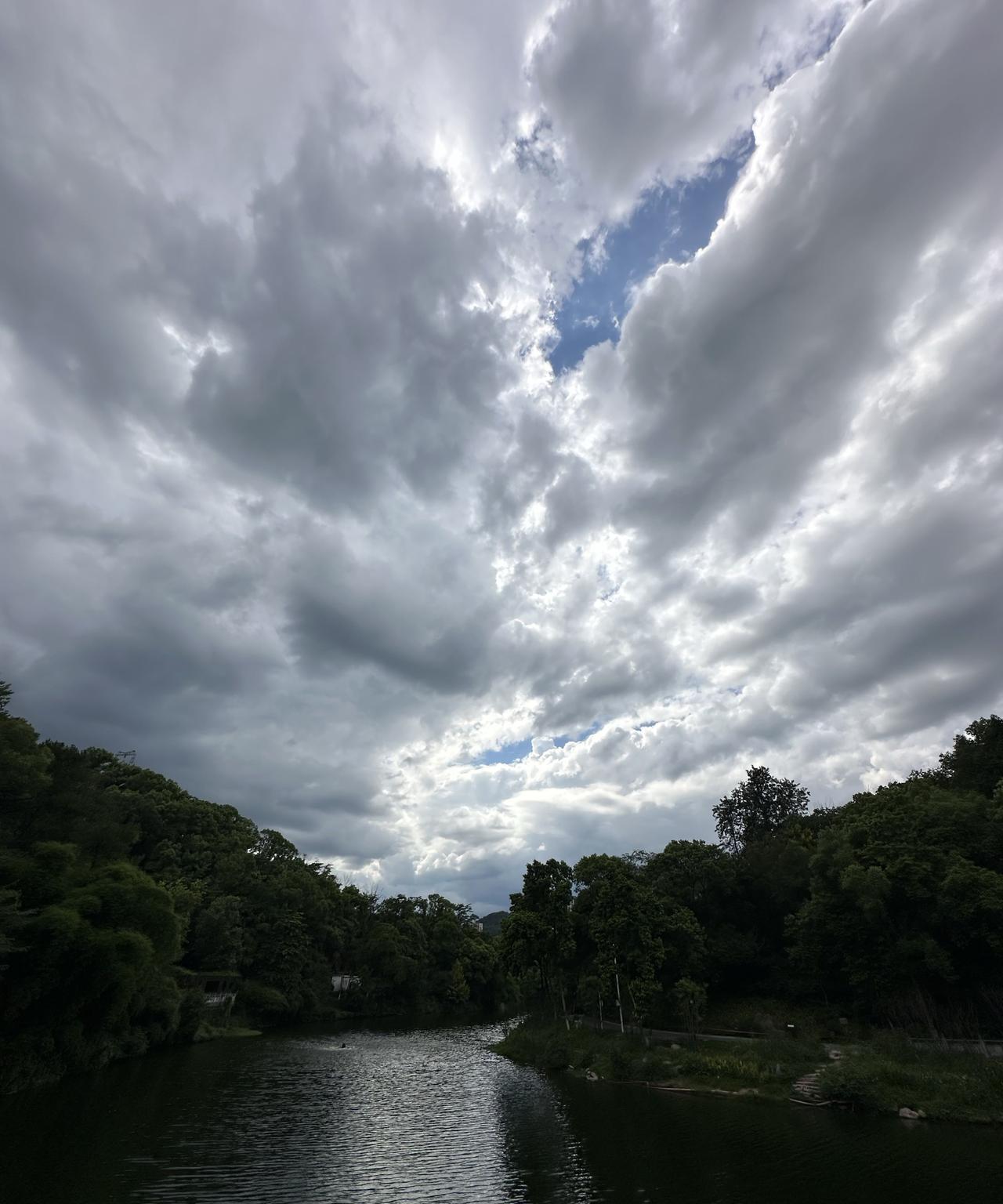 重庆真的要下大雨了吗？8月22日，星期五下午3点半，黑云压城，风雨欲来！重庆主城