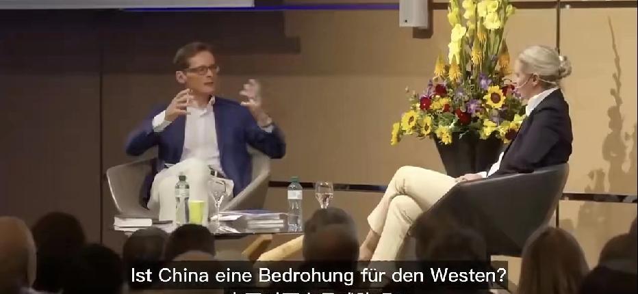 用诚意对待中国，用实力放倒美国！！德国政客魏德尔：如果有人问我，中国对欧洲有没有