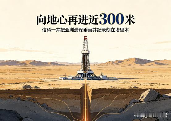 11200米深井钻孔意味着什么？2026年8月10日，位于新疆塔里木盆地沙漠腹