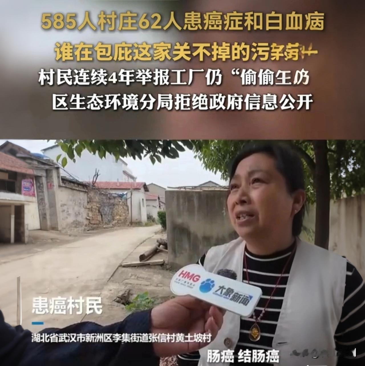 太痛心！585人小村62人患癌，官方回复“不予公开”，求扩散太痛心了！58岁