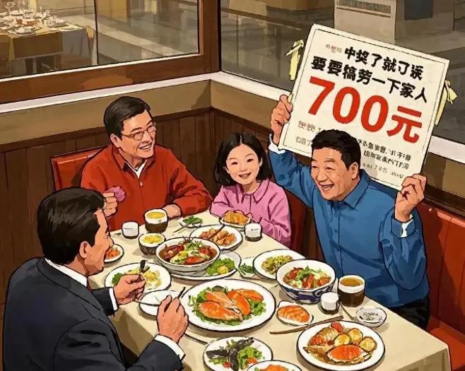 “太荒唐了！”浙江男子在公司年会上抽中10万元大奖，便带家人去吃海鲜庆祝。男子一