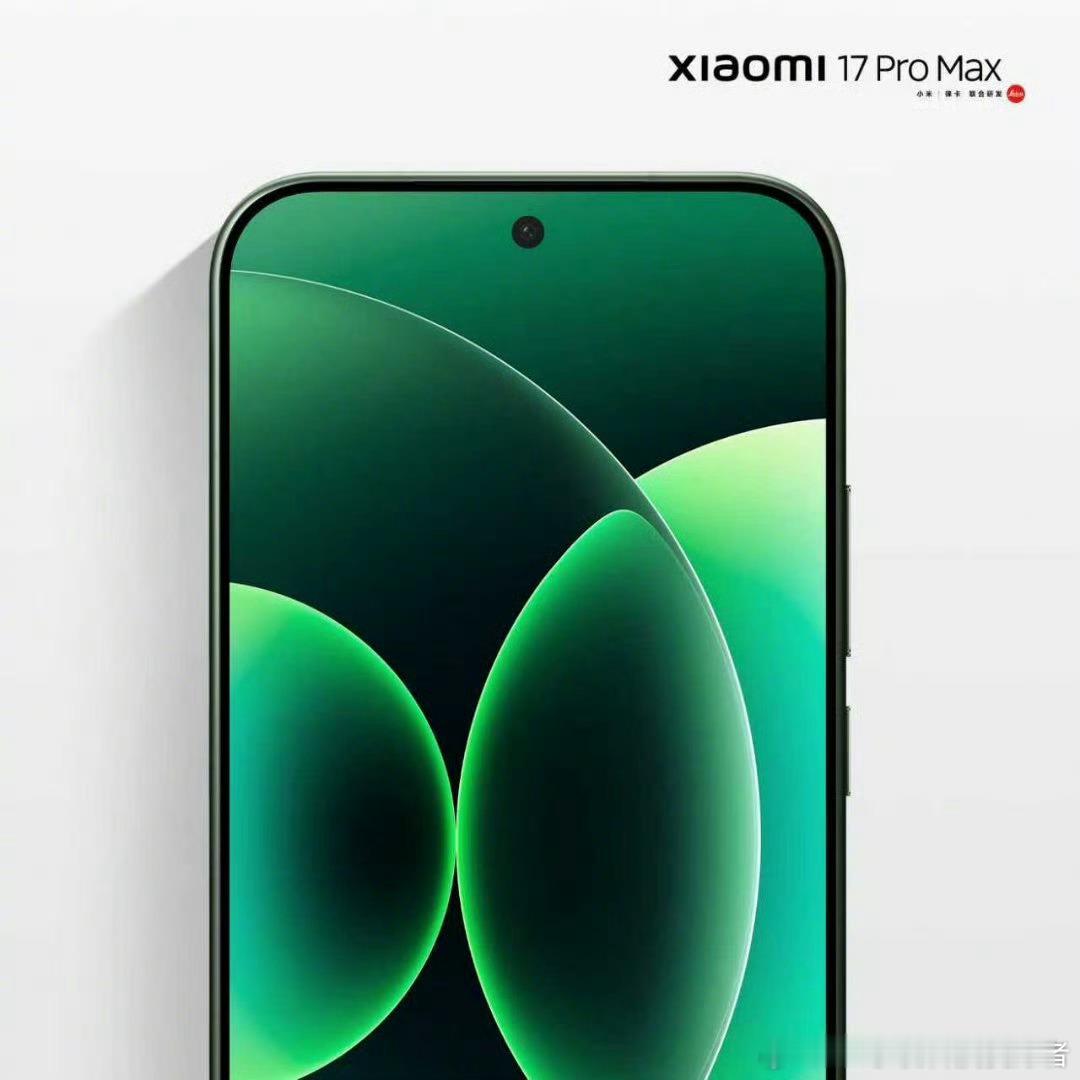 小米17ProMax屏幕小米17ProMax的屏幕也有看点，据说是面向下一代