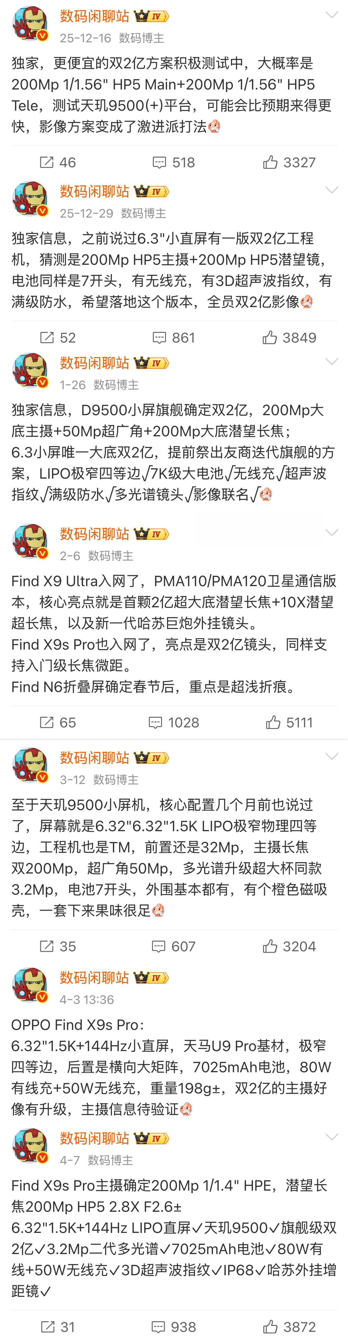 OPPOFindX9sPro详细参数，猜猜定价吧：6.32"1.5K+14