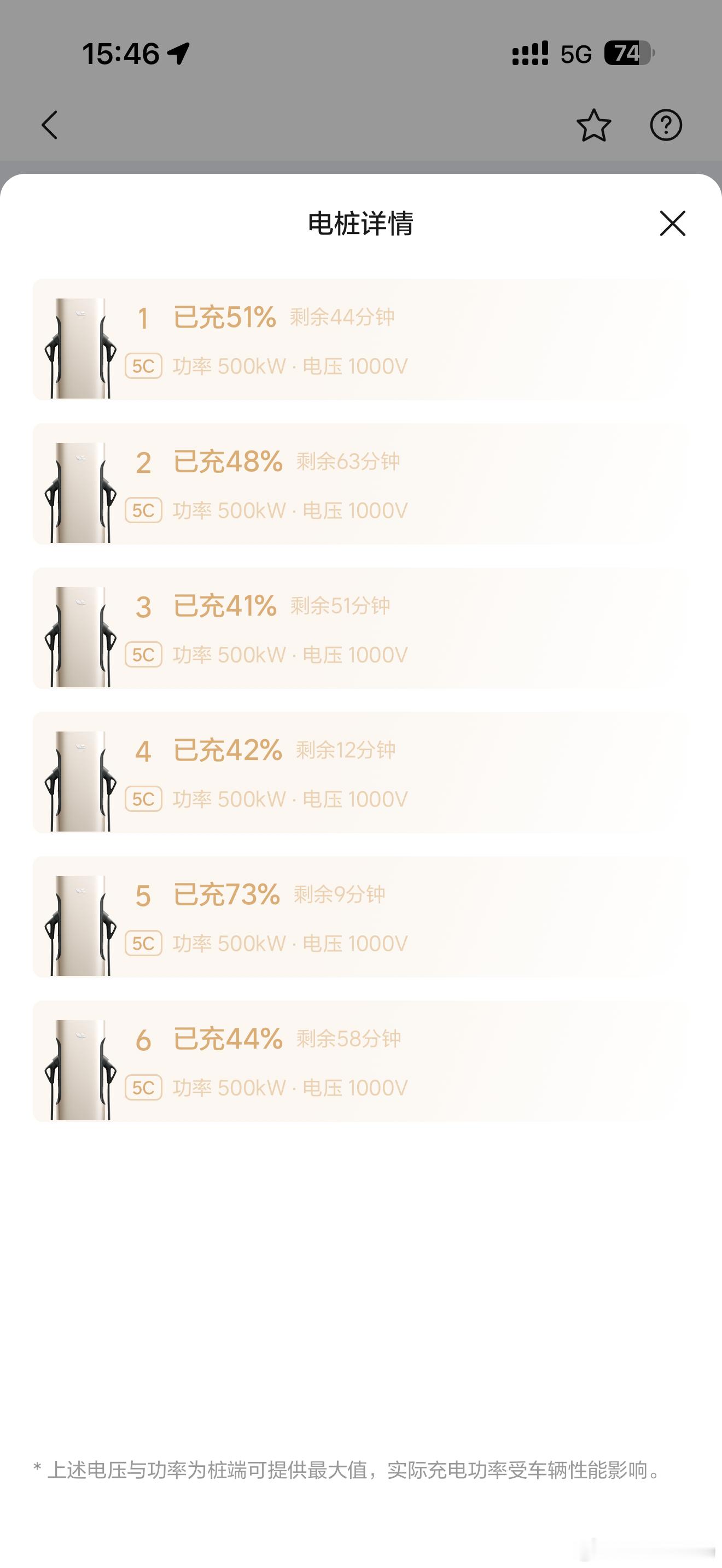 这一刻，我真的觉得似乎换电也不错，至少没有占用这种情况！