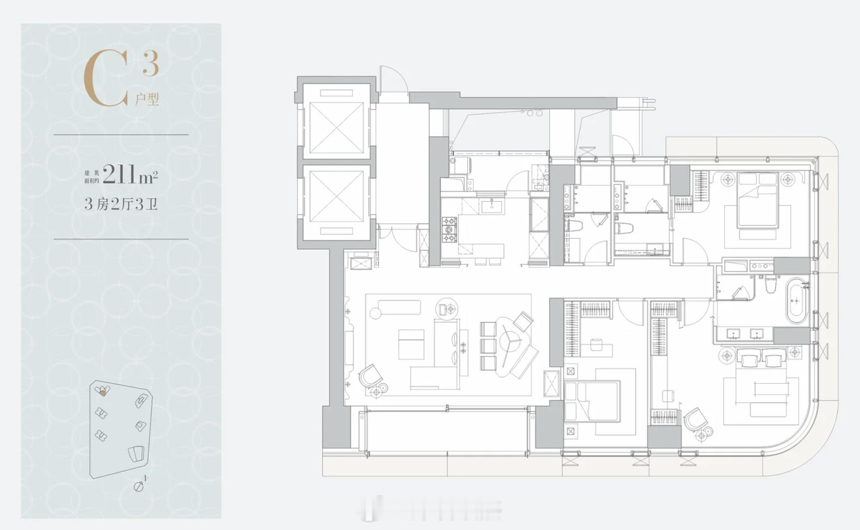 深圳湾中信信悦湾，211-218-302㎡海景房三月份加推。深圳