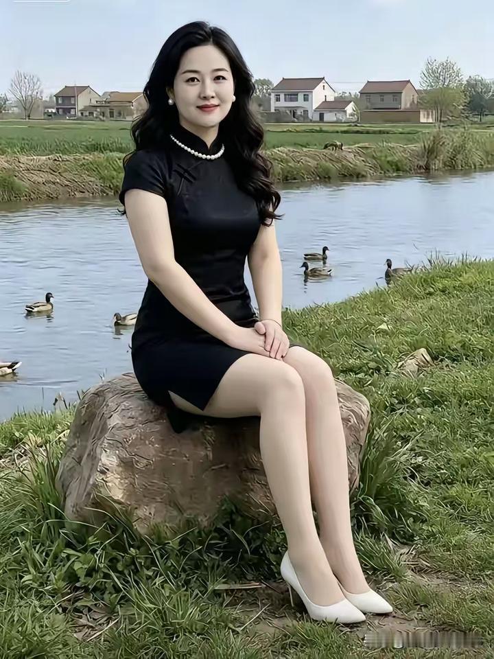天净沙·乡溪晚景清溪细浪流光，晴波碎影银光。闲鸭悠游浅漾，田园清旷，一