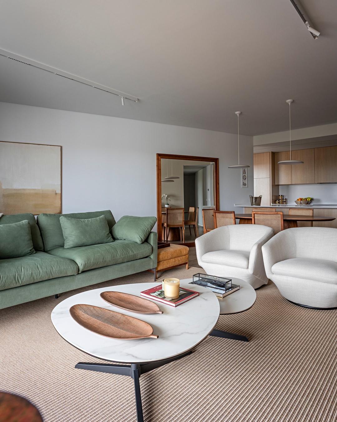 250㎡现代舒居，方寸之间皆是从容与温暖大平层现代装修风格有哪些?家