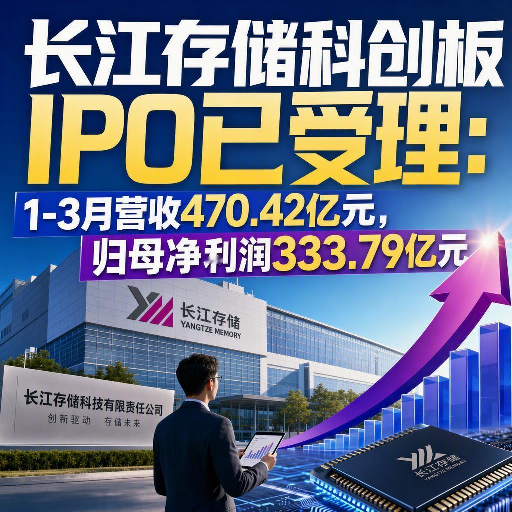 从亏损191亿到单季狂赚333亿，长江存储只用了三年。8月21日晚，上交所受理