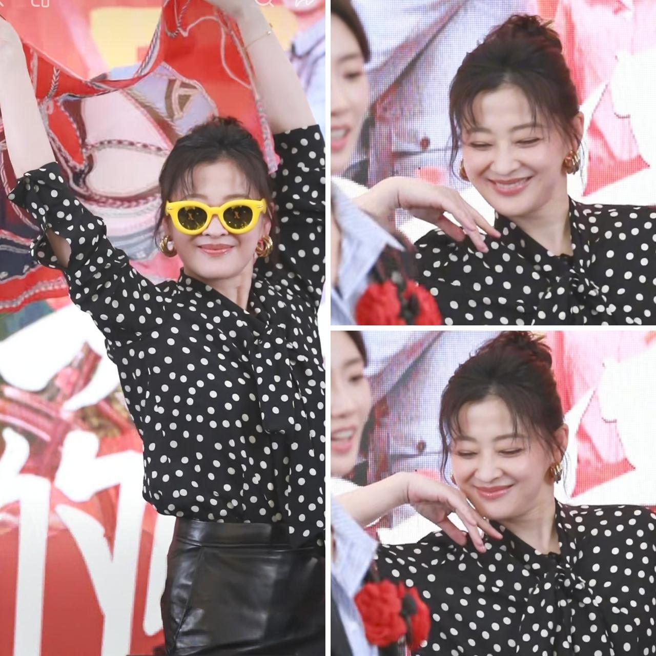 总感觉梅婷有点“奇怪”，她明明都50岁了，但身材发福、胸部下垂、满脸皱纹，这