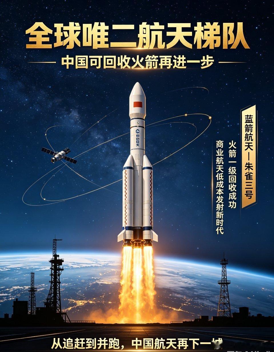历史性里程碑！民营航天再破封锁，中国迈入全球唯二航天梯队重磅历史性突破落地，中国