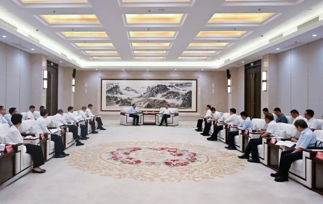 王伟中包钢会见中国能建董事长倪真