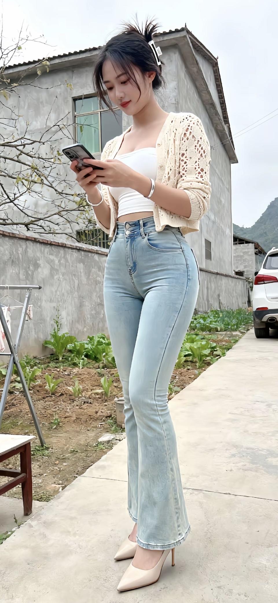 邻家姐姐，不知道以后谁会有福气娶到这么漂亮的媳妇