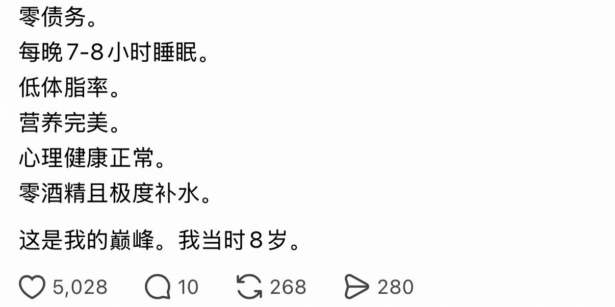 这是我的巅峰时期