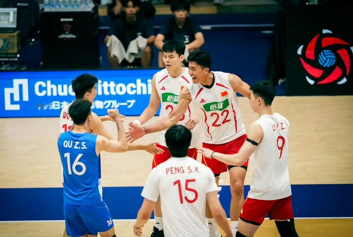 张景胤复出首发，🇨🇳中国男排完胜印度男排夺亚锦赛首胜！2026年亚洲男排锦标