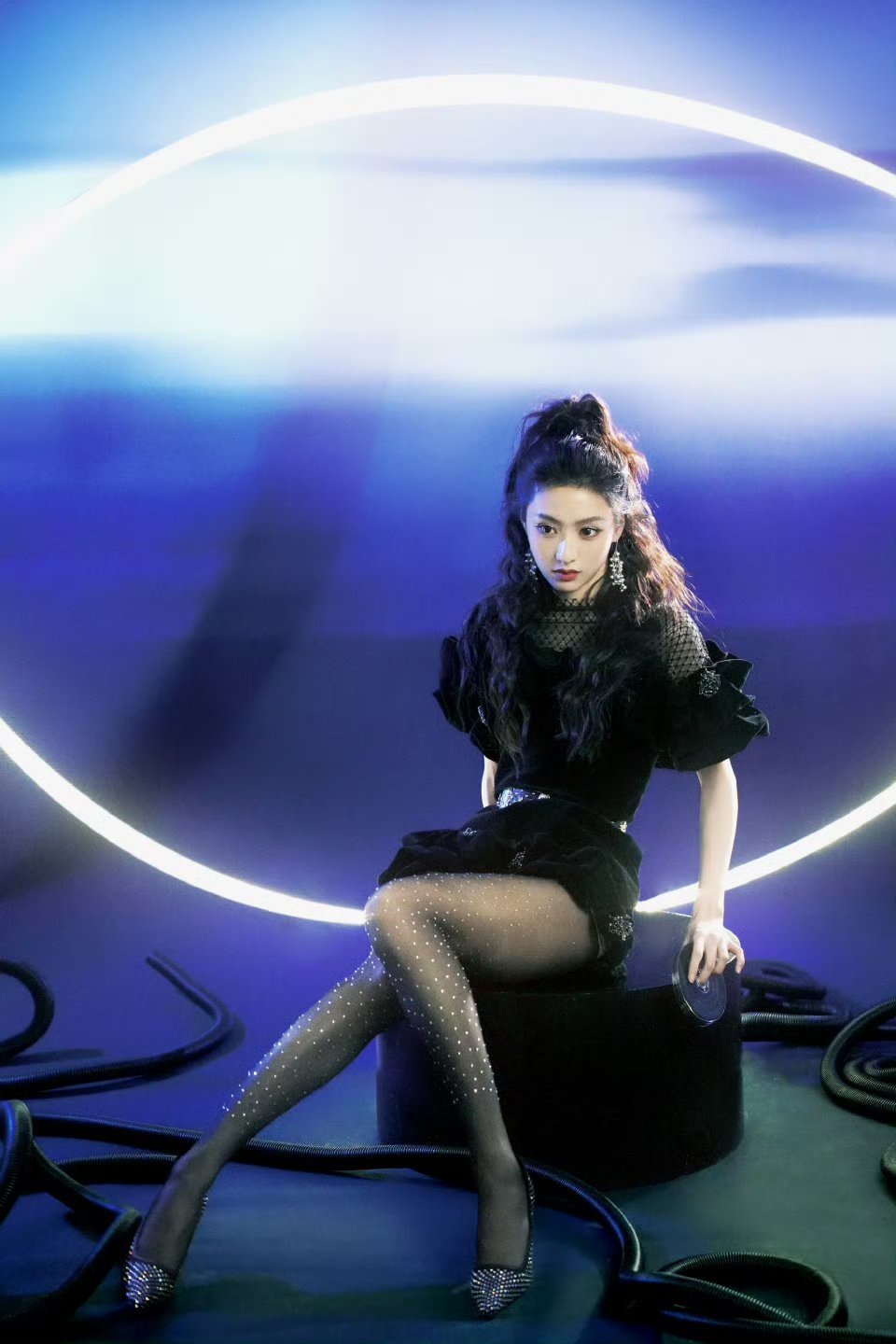 胡连馨带钻黑丝绝配胡连馨