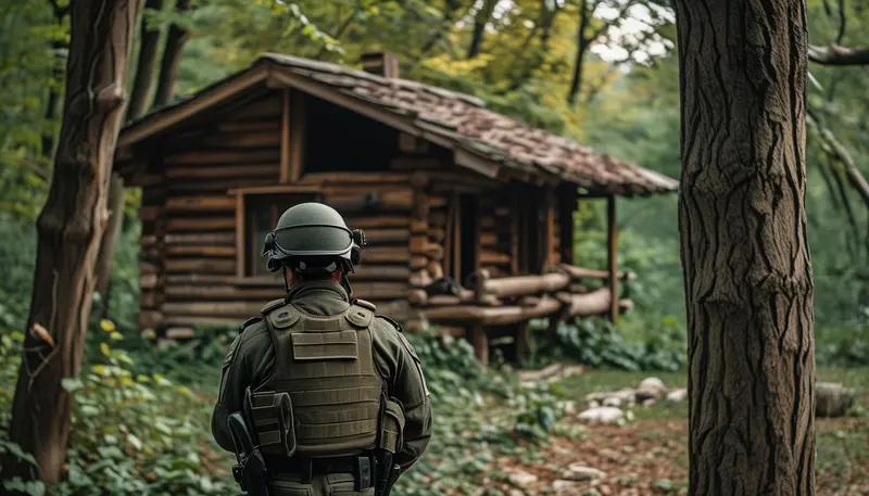 库普扬斯克：俄军士兵被大火困在楼层内库普扬斯克方向，一名俄军士兵被大火困在楼层