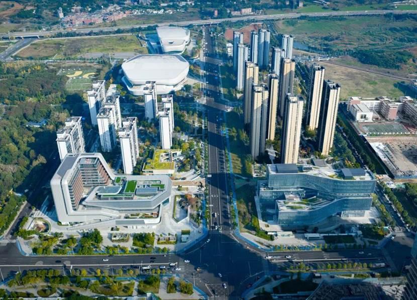 陆肖TOD“酒店+写字楼”落地，成都新川板块再添新地标近日，成都高新区陆肖