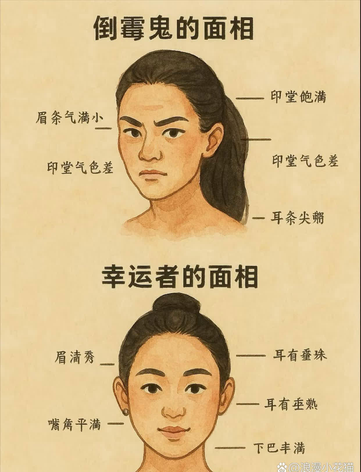 相学——来人不用问的读相术通过一个人的面相外貌，的确可以窥见一个人的性格特征