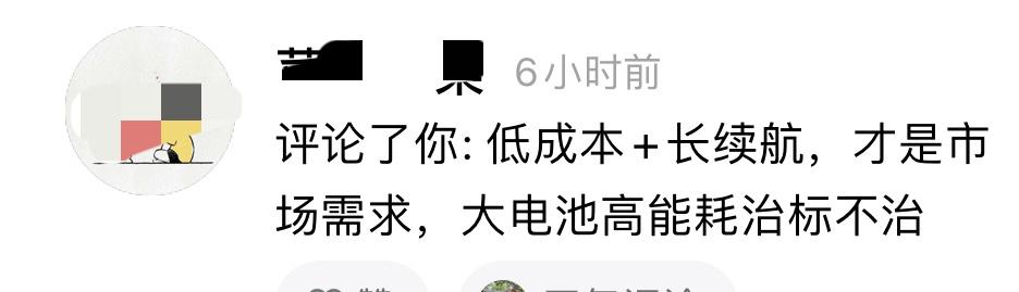 关于插混和增程要不要上大电池网友有话说：有人说大电池过犹不及有人说纯电20