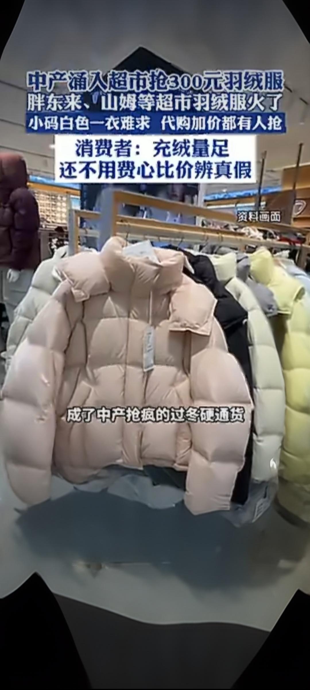 【胖东来羽绒服303进393卖引疯抢！27%毛利戳穿行业套路】近日，胖东来