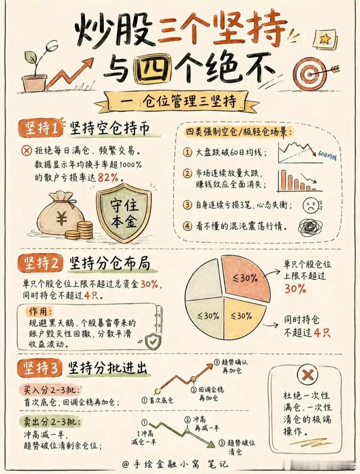 炒股先立交易规矩，少走五年弯路涨跌买卖、仓位风控、量价判断，这套完整交易体系能帮
