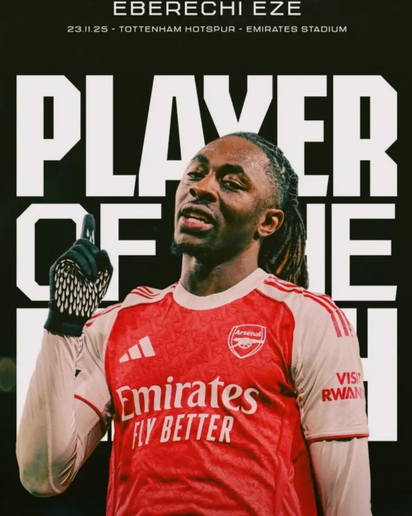 弗兰克：埃泽是谁？阿森纳4-1热刺，这下，弗兰克应该认识了吧，埃泽用一个帽子