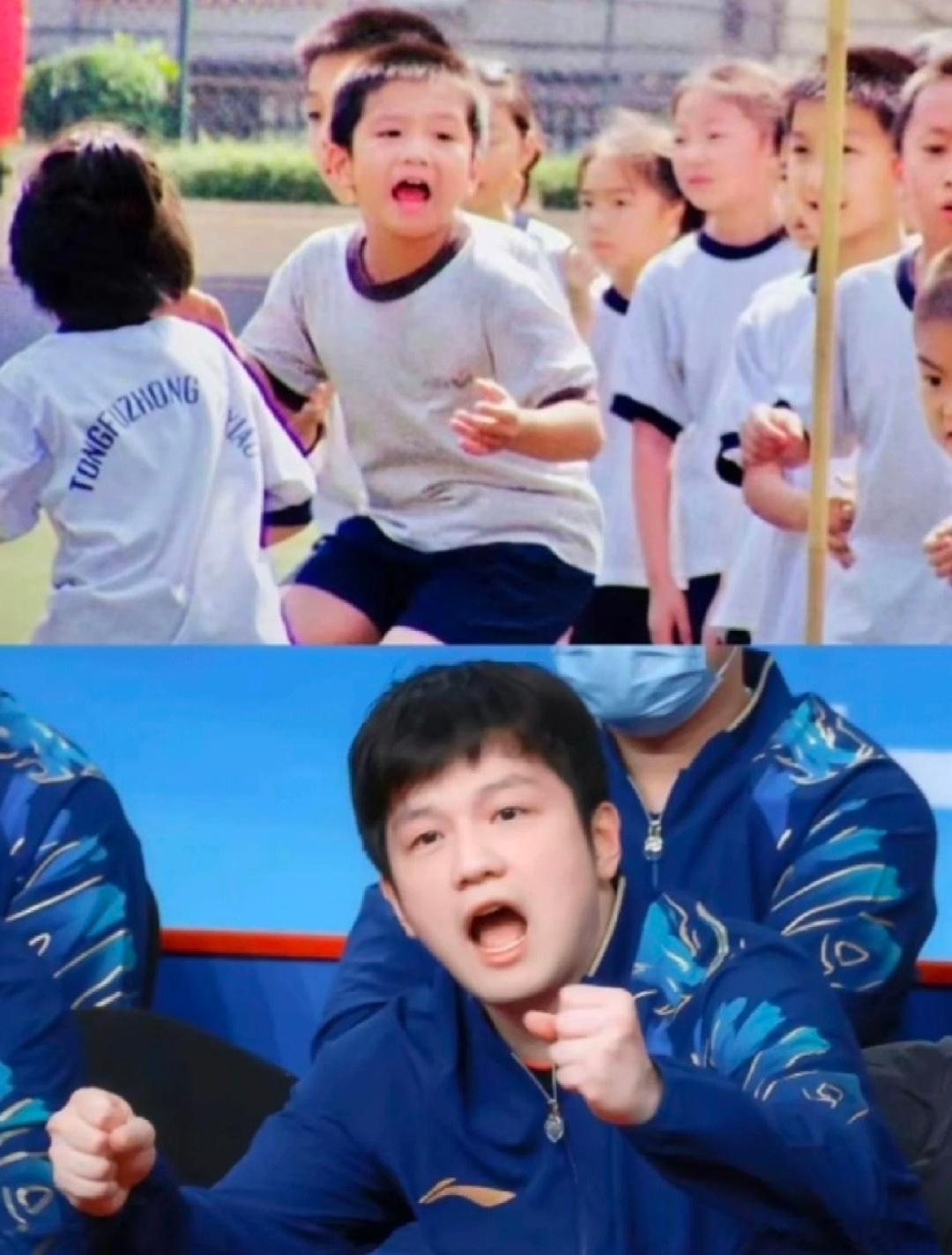 樊振东的可爱是有迹可循的​​​